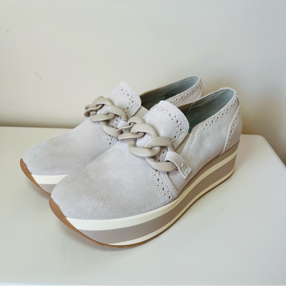 Dolce Vita Cream Platform Shoes